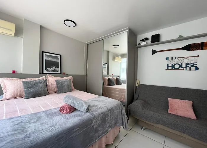 Apartamento Dos Sonhos - Studio Em Predio A Beira Mar